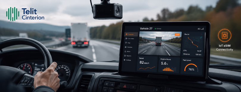 IoT eSIM for video telematics