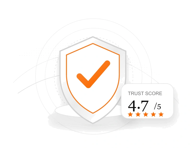 Independent eSIM trust score and provider ranking illustration